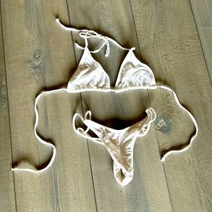 Itsy-Bitsy Teeny Weeny White Bikini